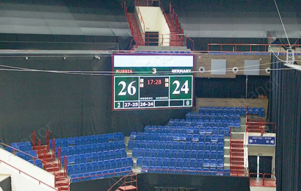 Светодиодные экраны в калининградском спорткомплексе «Янтарный»