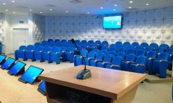 Многофункциональный зал с видеостеной для СОГАЗа