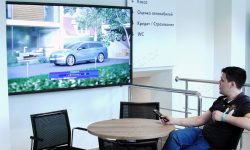 Видеостены для клиентов автосалона