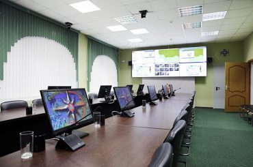 Установка современных систем AV-оборудования в ЦОД ГО ЧС Курской области