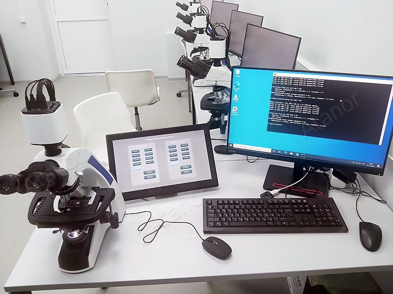 Разработка решения и оборудование лаборатории цифровой микроскопии в ПИМУ