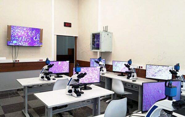 Оборудование лаборатории цифровой микроскопии в Медицинском университете имени И.М. Сеченова