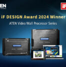 Флагманская серия процессоров для видеостен ATEN удостоилась награды на iF DESIGN Award 2024