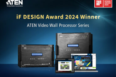 Флагманская серия процессоров для видеостен ATEN удостоилась награды на iF DESIGN Award 2024