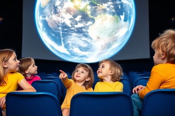 Переносной купольный мультимедиа центр