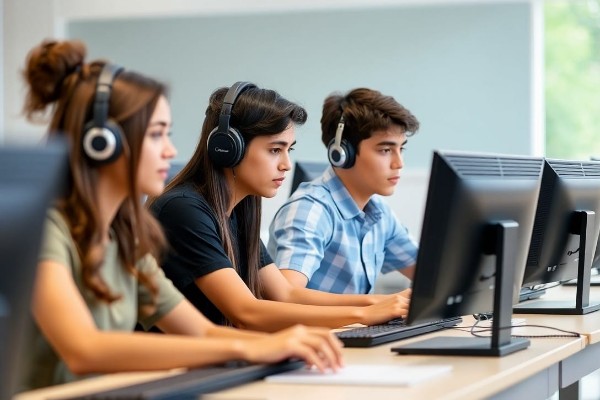 Как работать в лингафонном кабинете